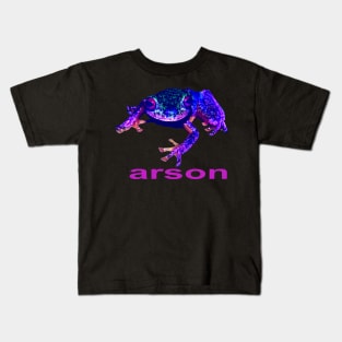 BLUE FROG ARSON Kids T-Shirt